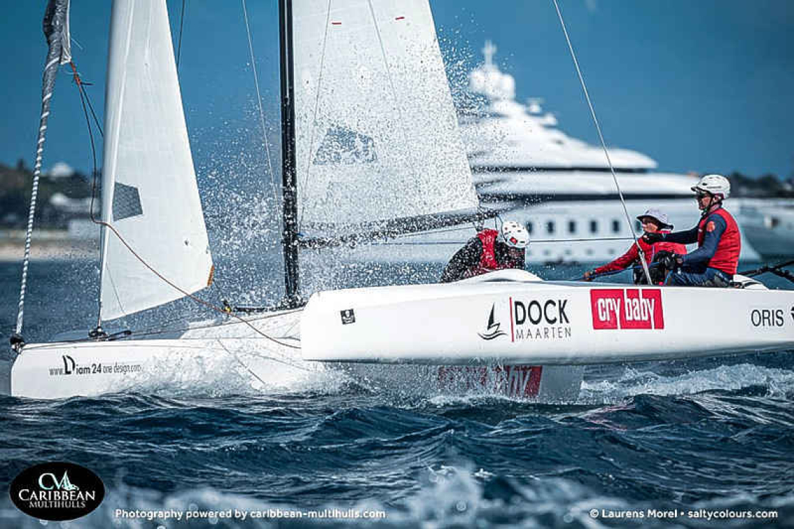 Cry Baby and Fujin Top Winners of  Caribbean Multihull Challenge V